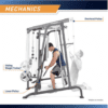 Home gym con sistema de jaula MD-9010G - Imagen 2