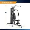 Marcy Home Gym 150lb | MWM-4965 - Imagen 2