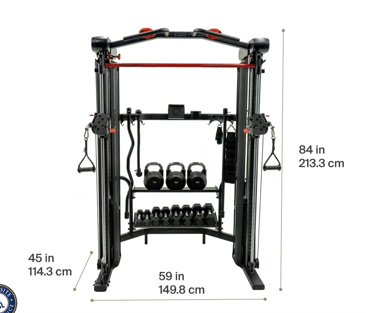 Multiuso / Smith SF5 + Rack Inspire - Imagen 3