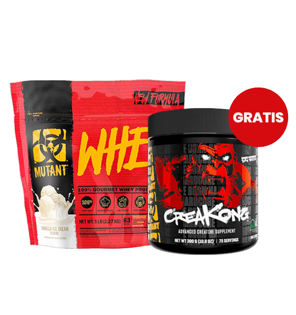 Whey Vainilla 5lb + Creatina gratis