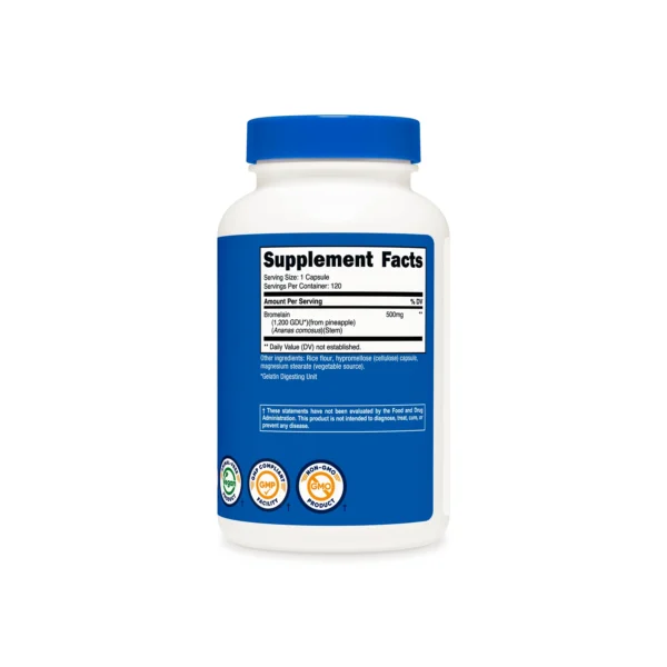Bromelina Nutricost - Imagen 2