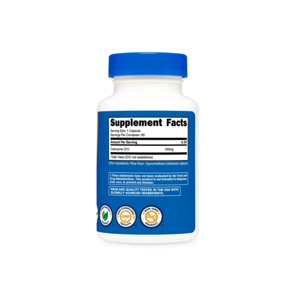 CoQ10 100mg Nutricost - Imagen 2