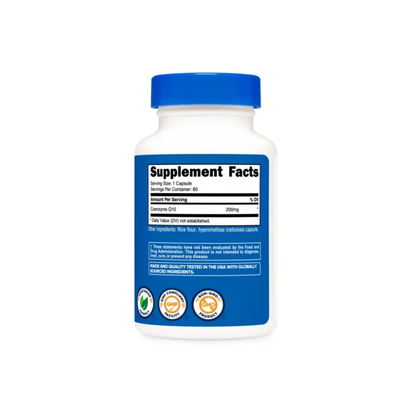 CoQ10 200mg Nutricost - Imagen 3