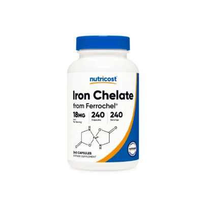 Ferrochel Iron 18mg Nutricost