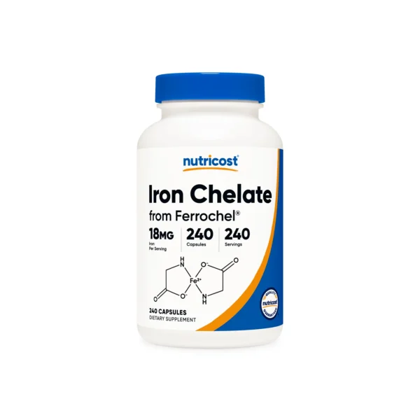 Ferrochel Iron 18mg Nutricost
