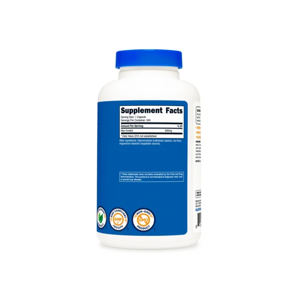 Inositol 500mg Nutricost - Imagen 3