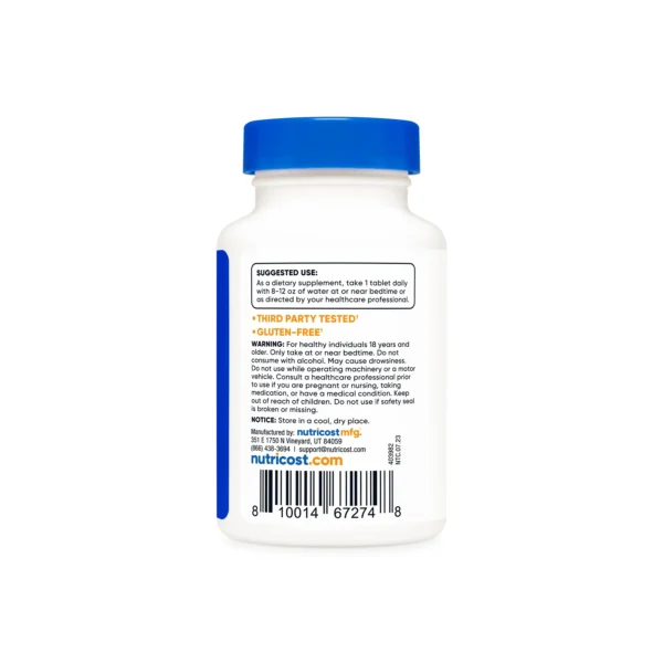 Melatonina 10mg 240tab Nutricost - Imagen 2
