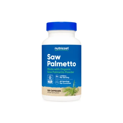 Saw Palmetto 500mg Nutricost