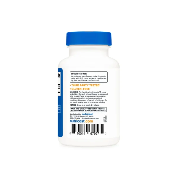 Yohimbe HCL 5mg Nutricost - Imagen 3