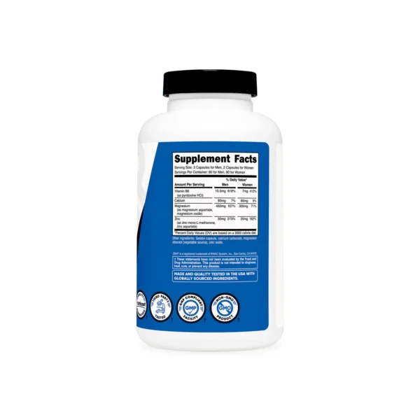 ZMA 490mg Nutricost - Imagen 3