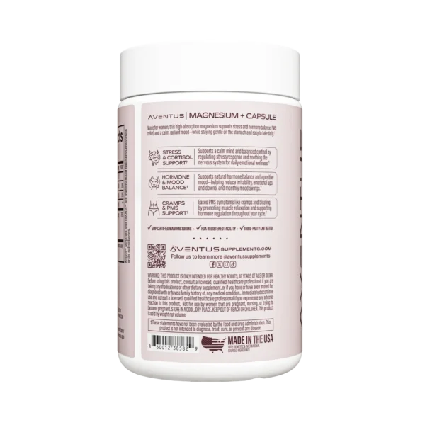 Magnesio 60 cap Aventus - Imagen 3