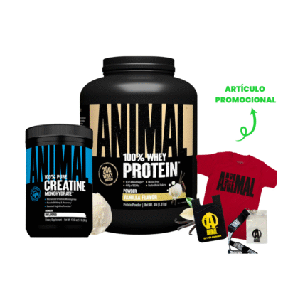 Combo Animal Whey 4lb + Creatina 500 gr + Artículo Promo
