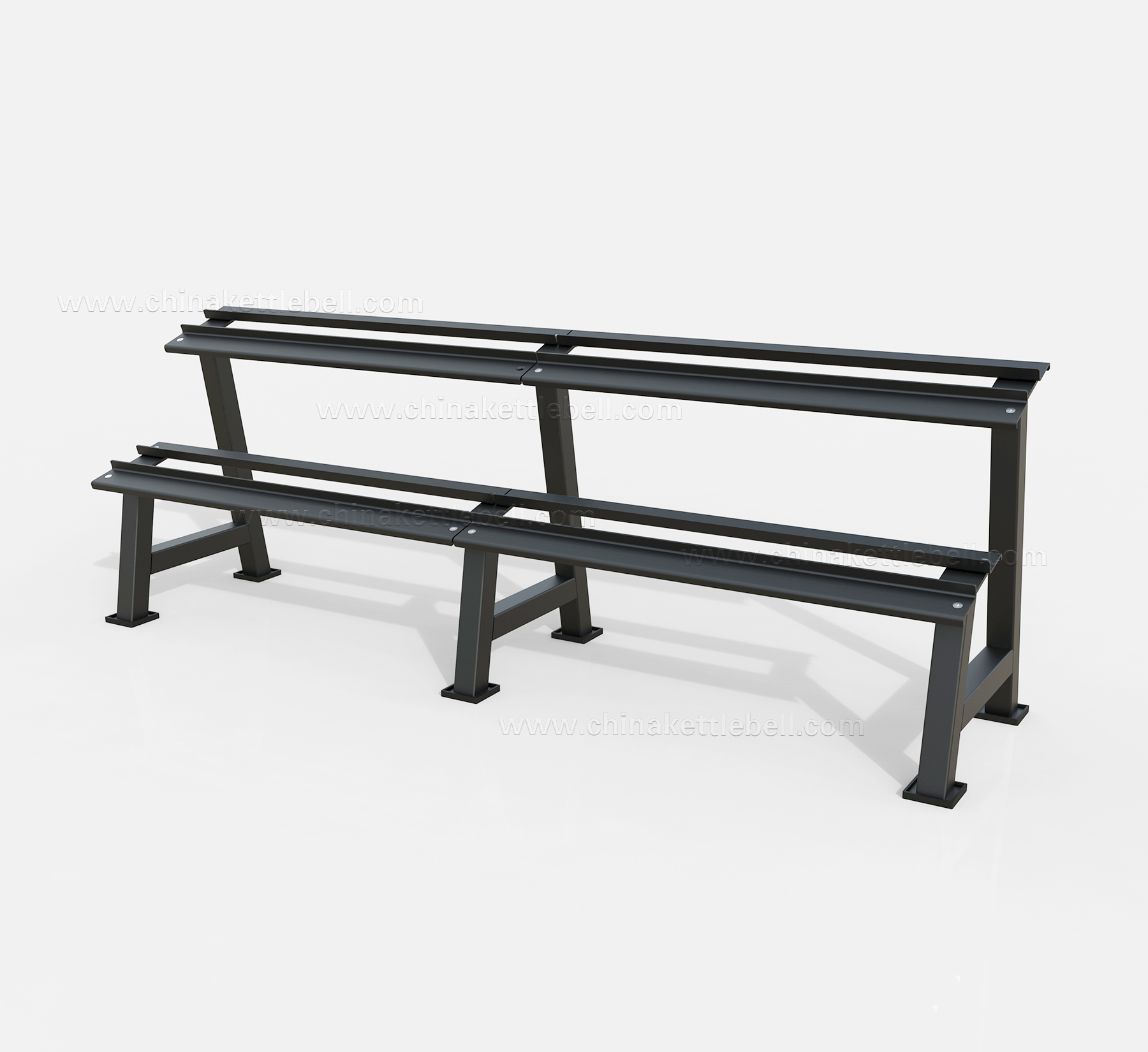 Rack de mancuerna 2 niveles 8 pies - Xtreme