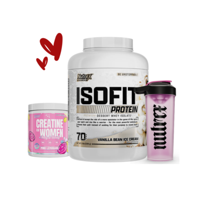 Combo Isofit 5lb + Creatina de mujer + shaker