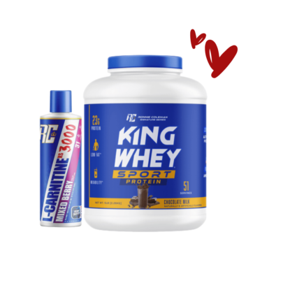 Combo King whey (Vainilla) + L-Carnitina 3000