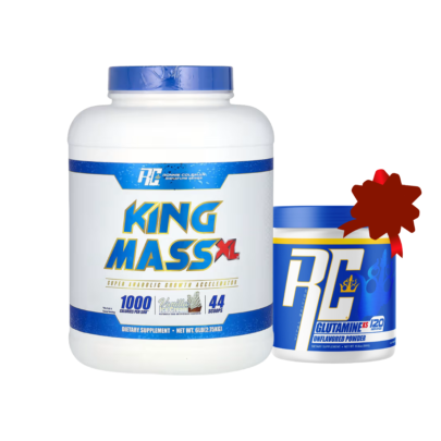 King mass 6lb + Glutamina gratis
