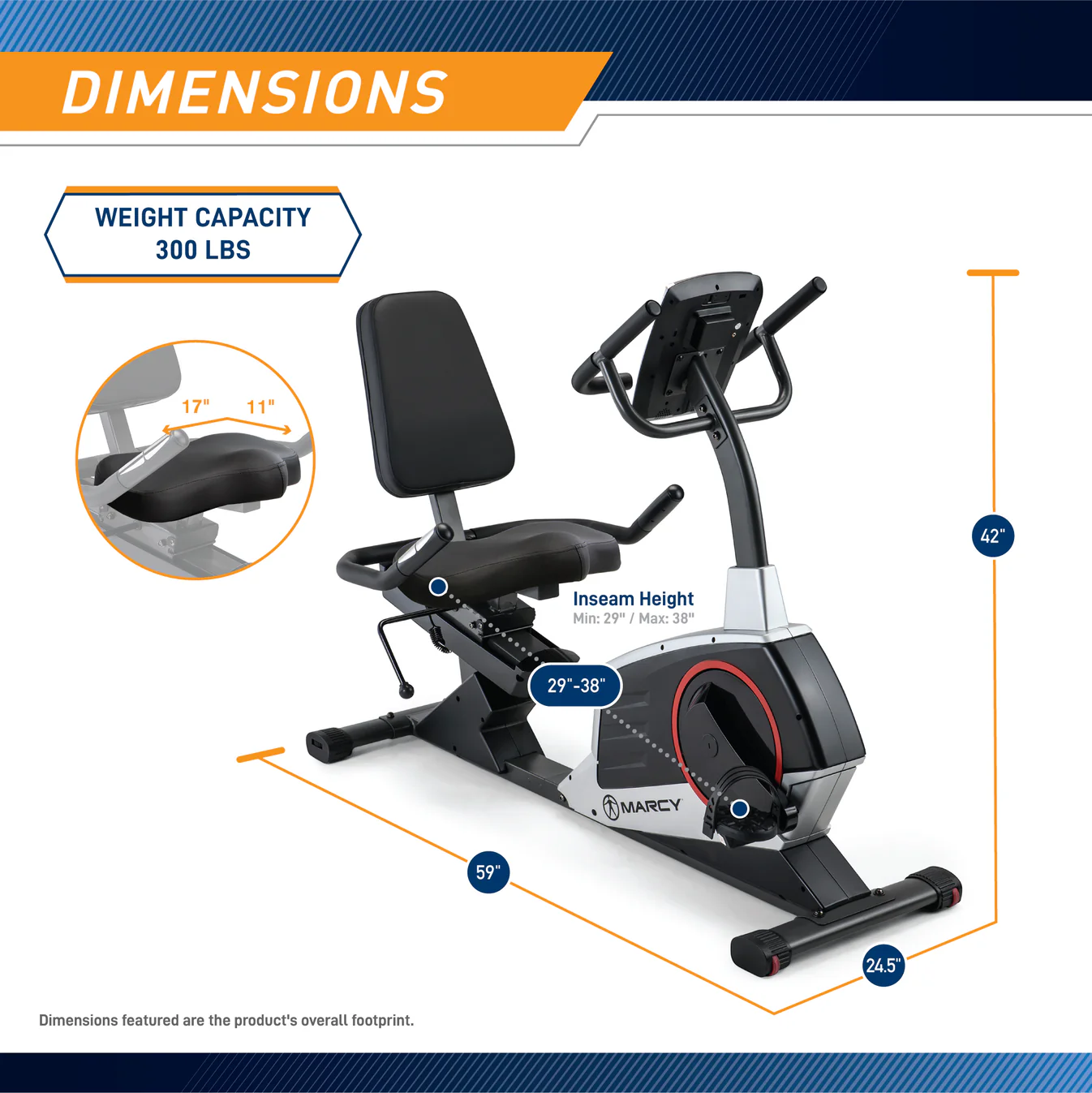 Bicicleta Recumbente ME-706 - Imagen 4