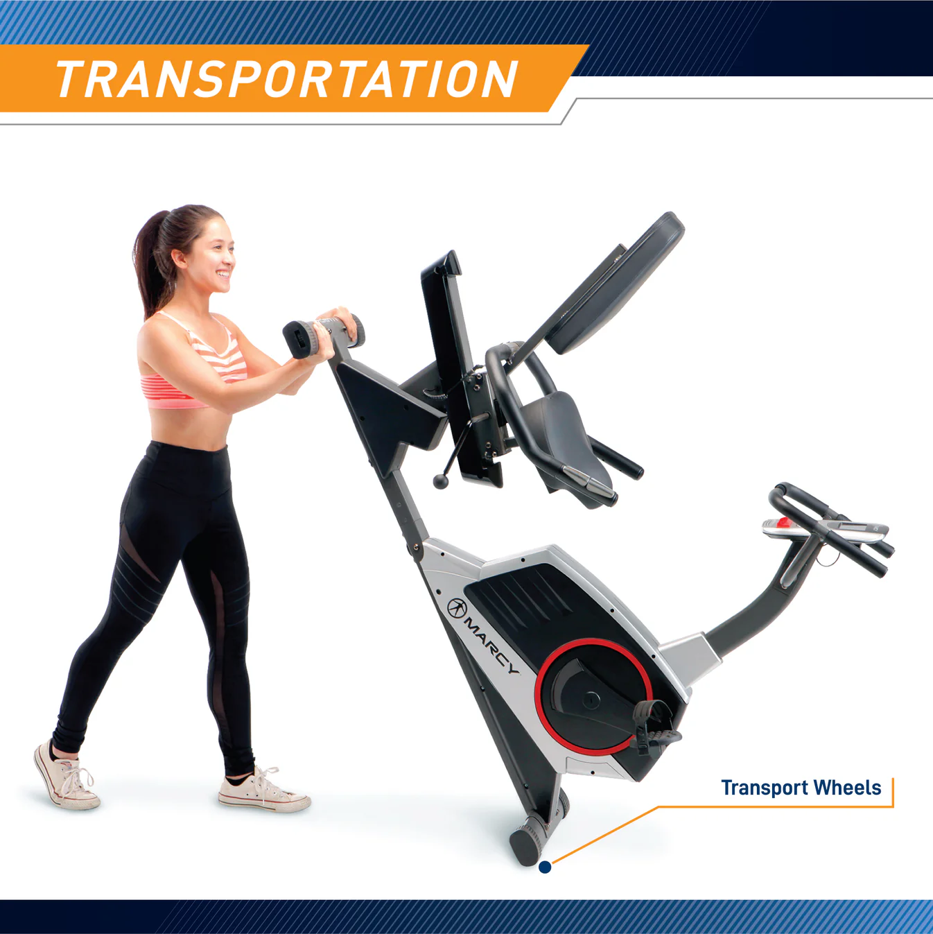 Bicicleta Recumbente ME-706 - Imagen 2