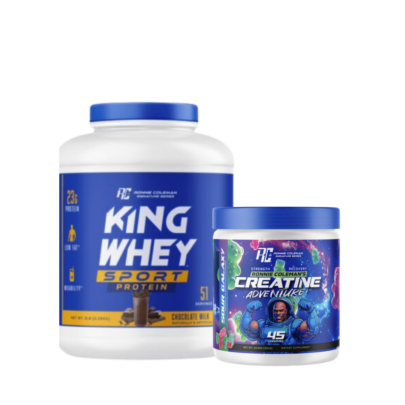 Combo King whey sport 5lb + Creatina 20 serv